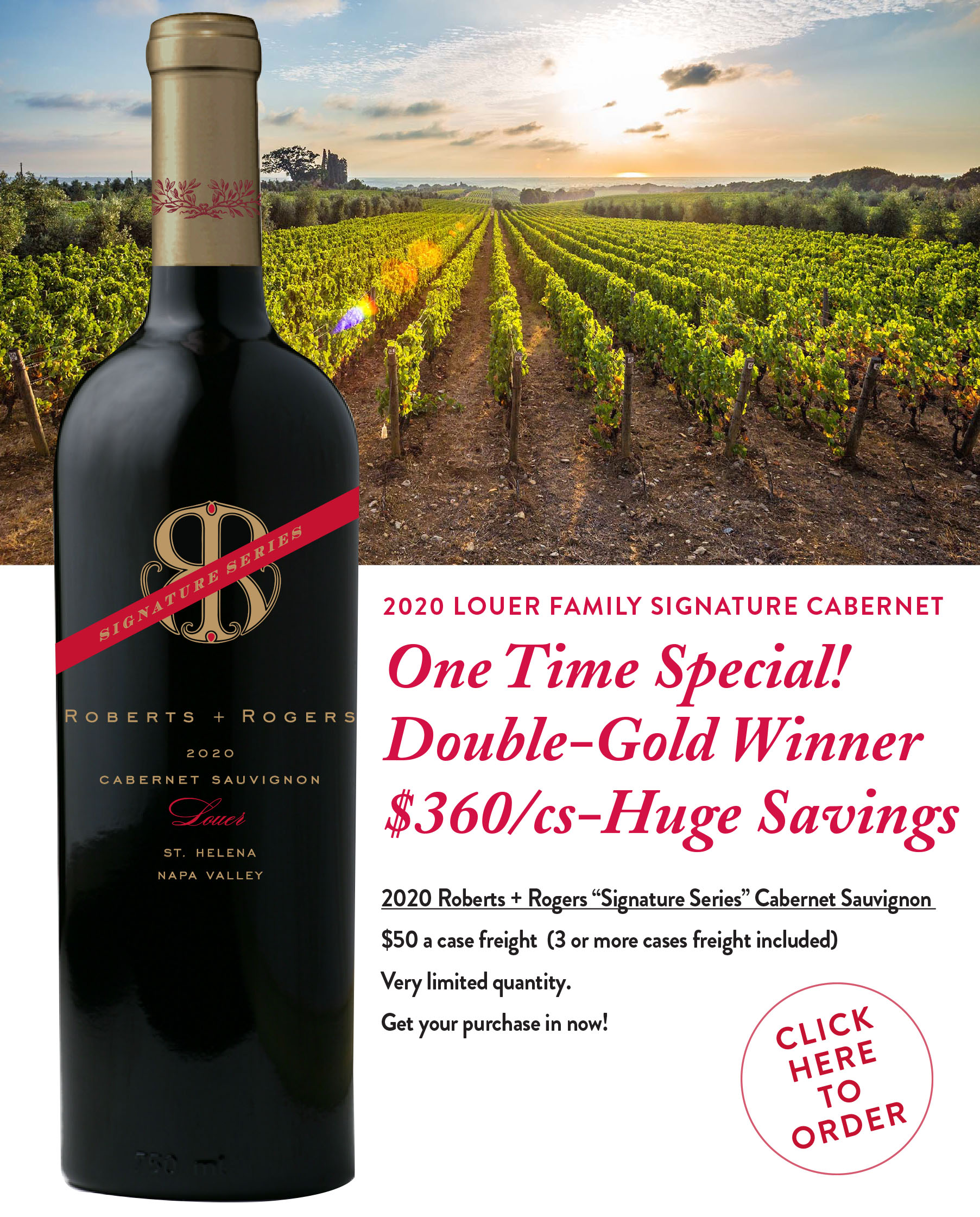 Product Image for 2020 Signature Series Cabernet Special!